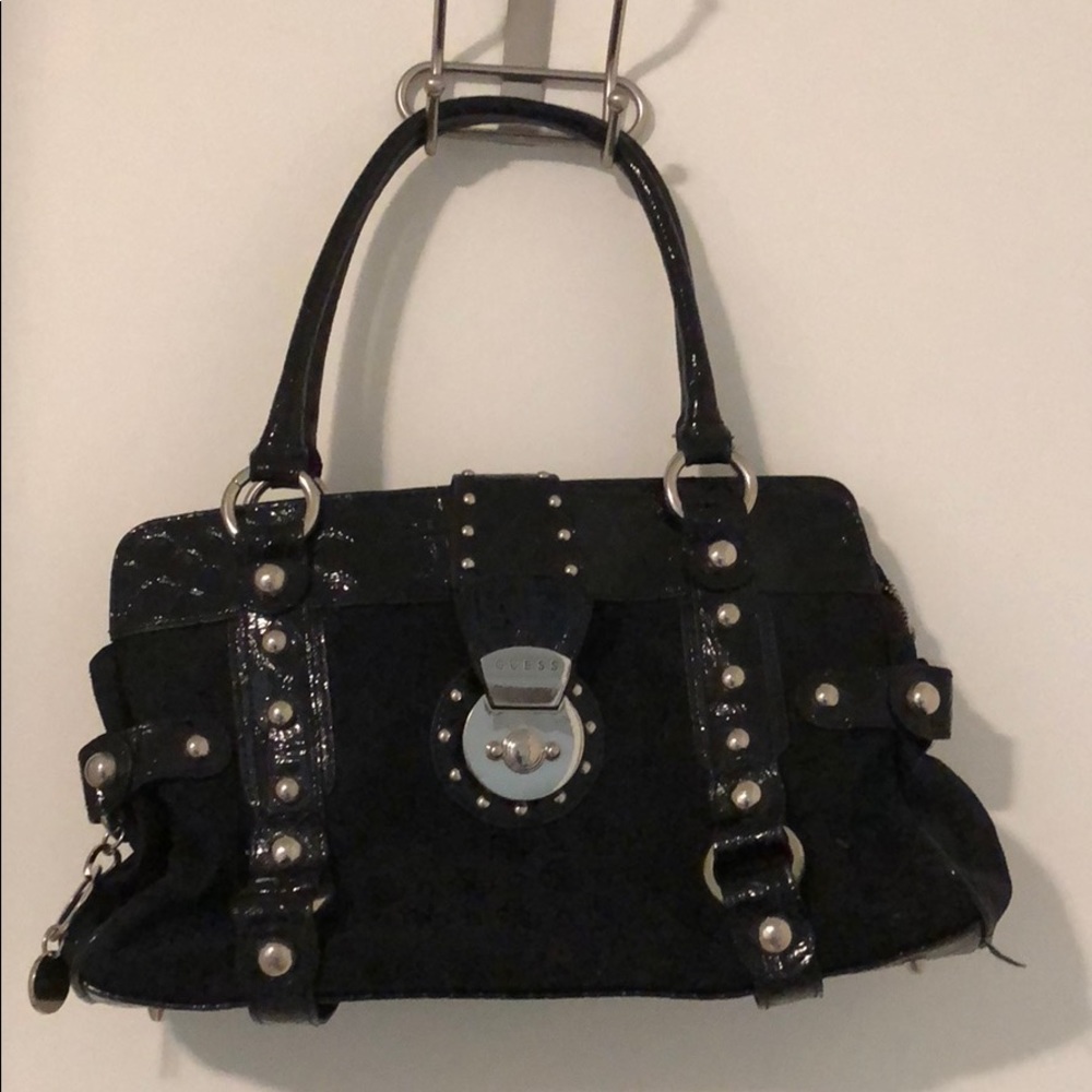 Guess black purse